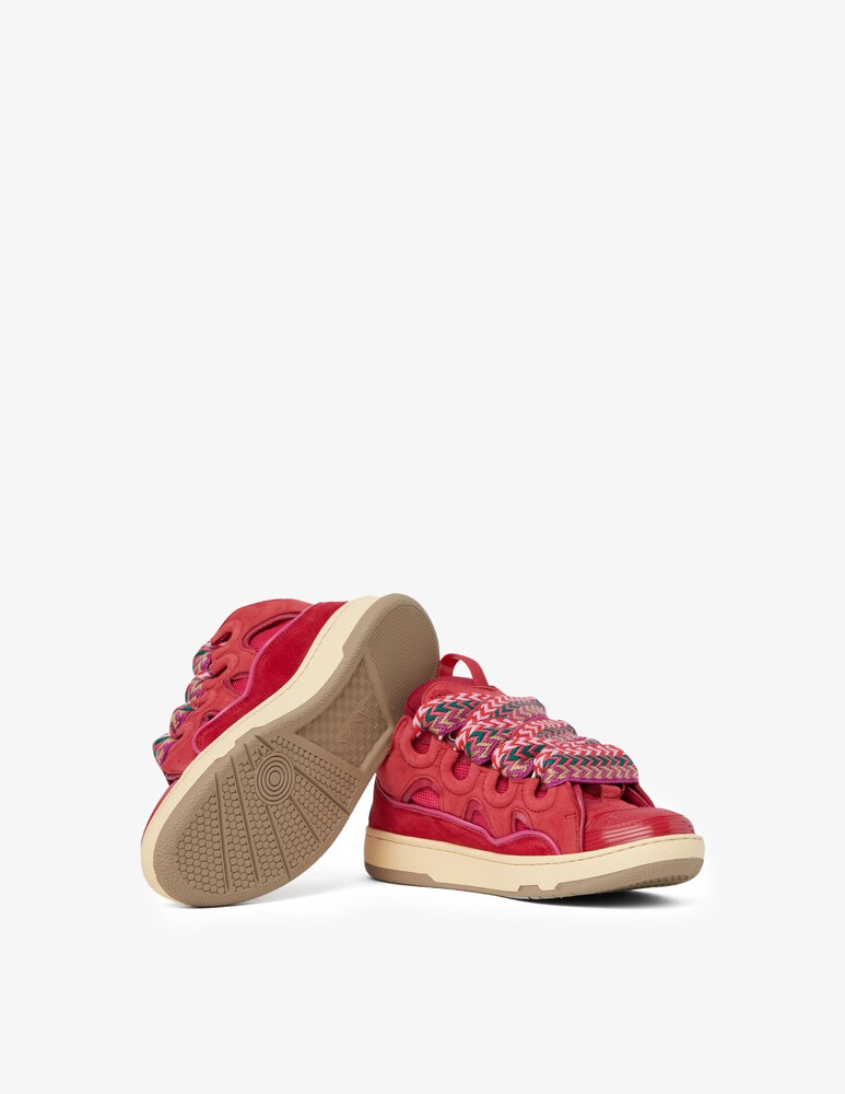 Lanvin Sneakers in pelle Curb Saldi