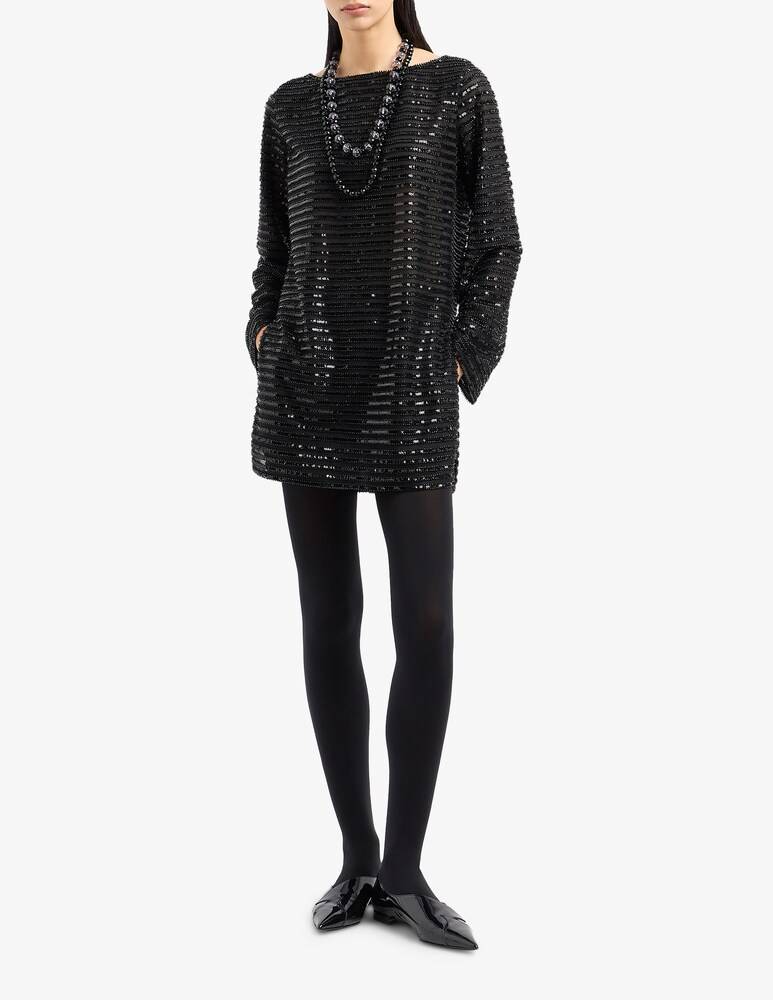 Emporio Armani Vestito corto a manica lunga Black Friday