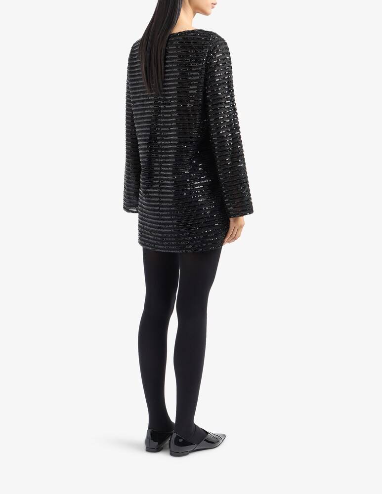 Emporio Armani Vestito corto a manica lunga Black Friday