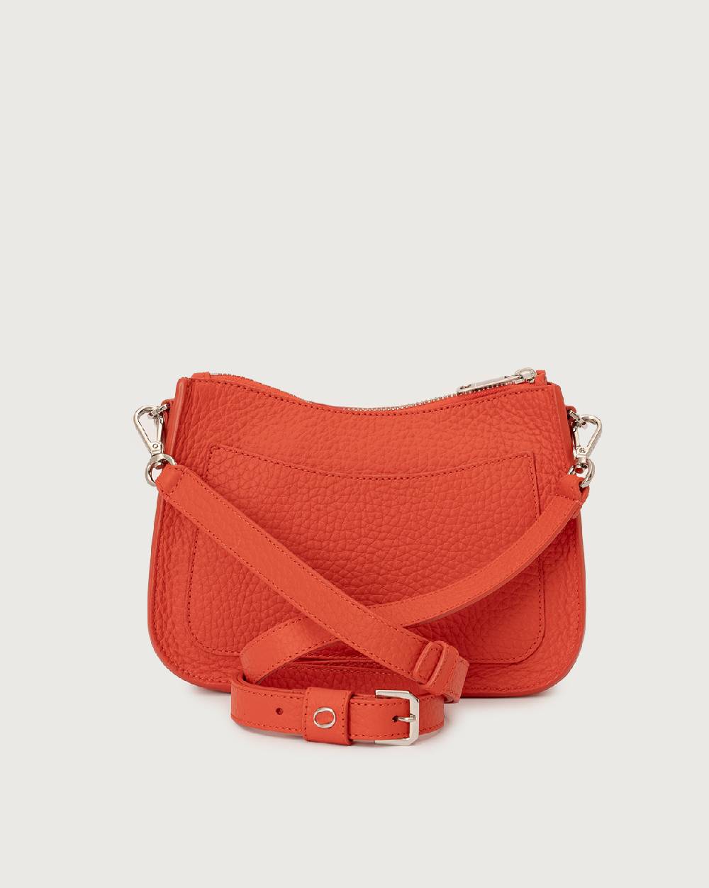 Orciani Borsa crossbody mini New Moon Soft in pelle martellata Sottocosto