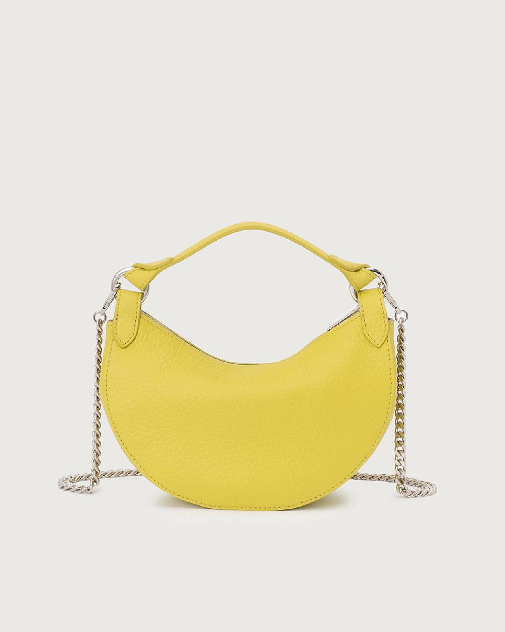 Orciani Mini Bag Dumpling Soft in pelle con tracolla Outlet