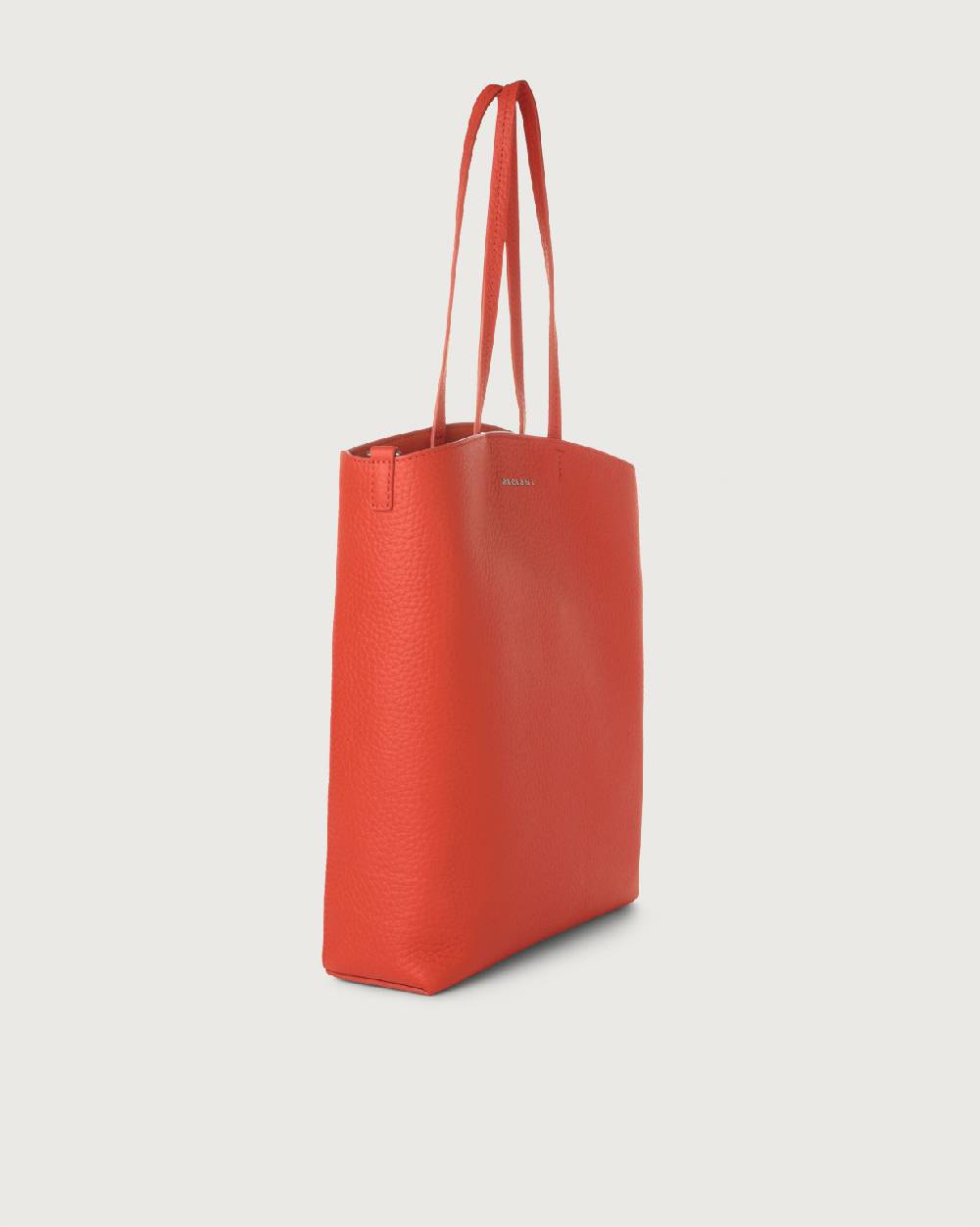 Orciani Shopper media Ladylike M Soft in pelle In Vendita