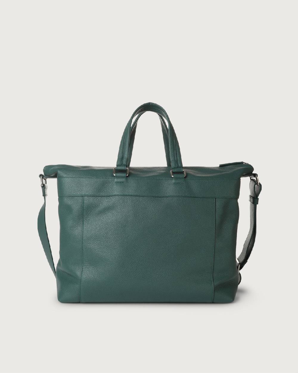 Orciani Borsa a mano e a tracolla grande Micron in pelle Vendita Calda