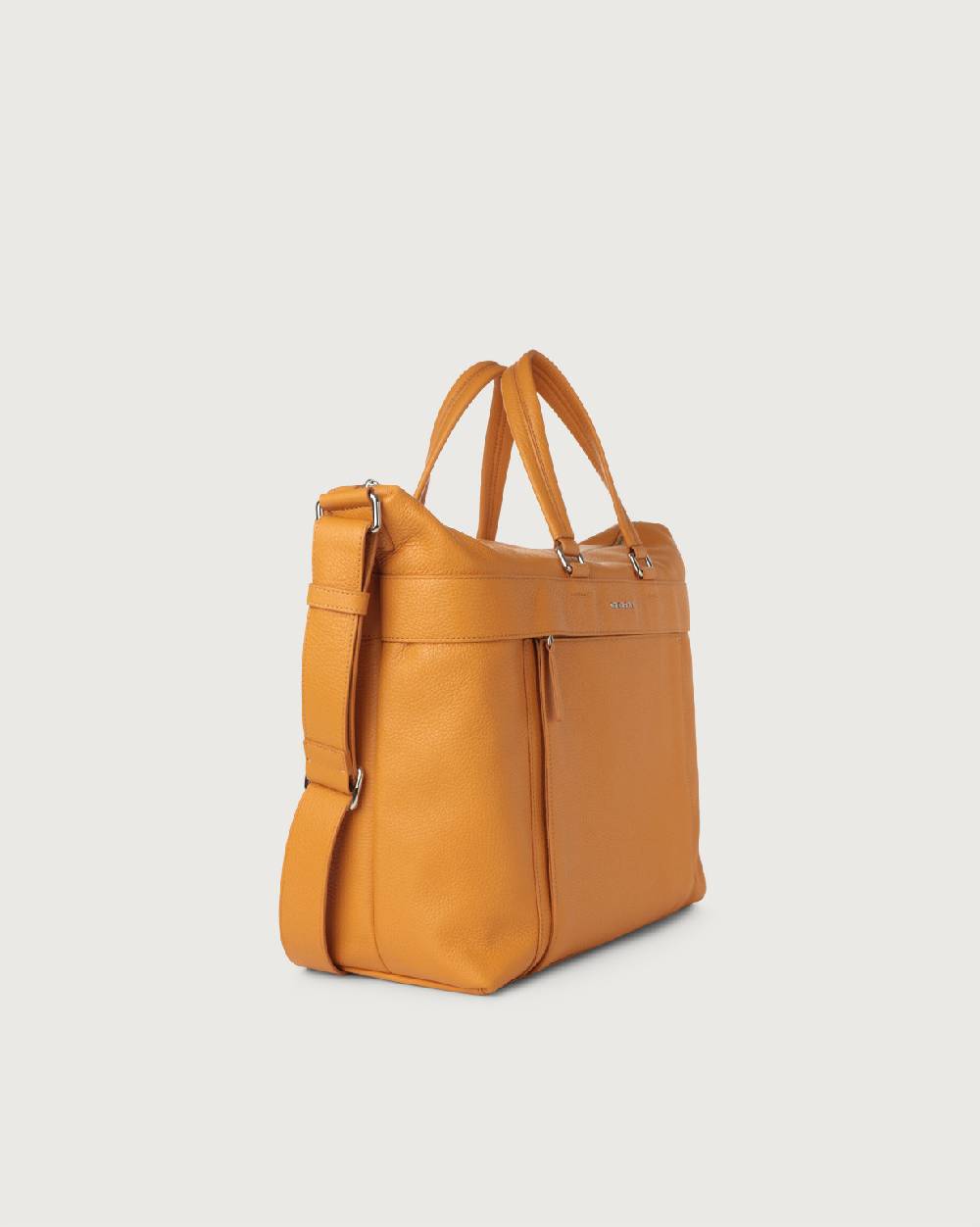 Orciani Borsa a mano e a tracolla grande Micron in pelle Saldi Di Fabbrica
