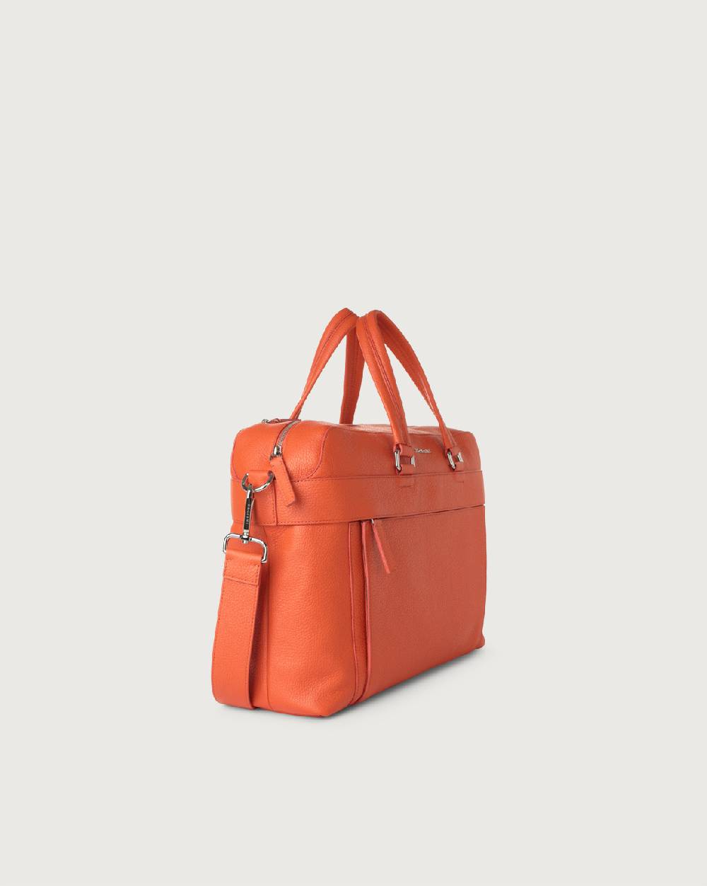 Orciani Borsa briefcase Micron in pelle Italia