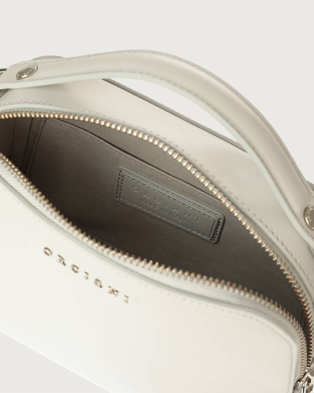 Orciani Mini Bag Chéri Vanity in pelle a mano con tracolla 2025
