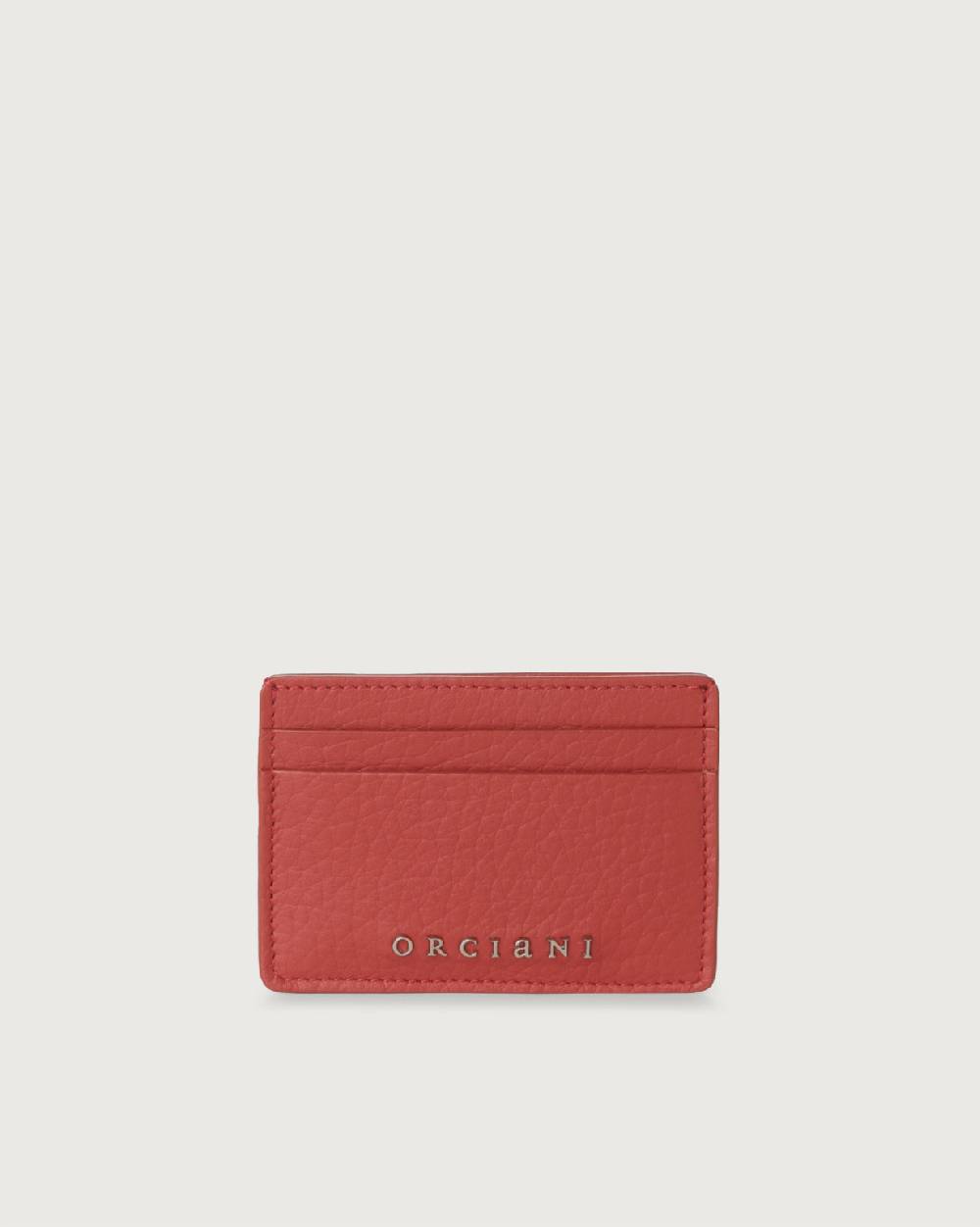 Orciani Portacarte Soft in pelle con protezione RFID Nuovo