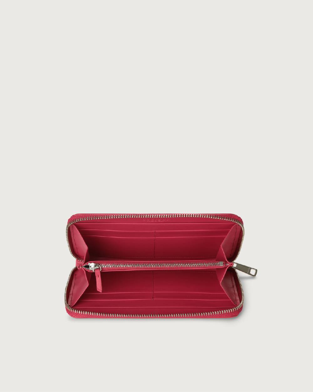 Orciani Portafoglio grande Liberty in pelle con zip Spedizione Gratuita