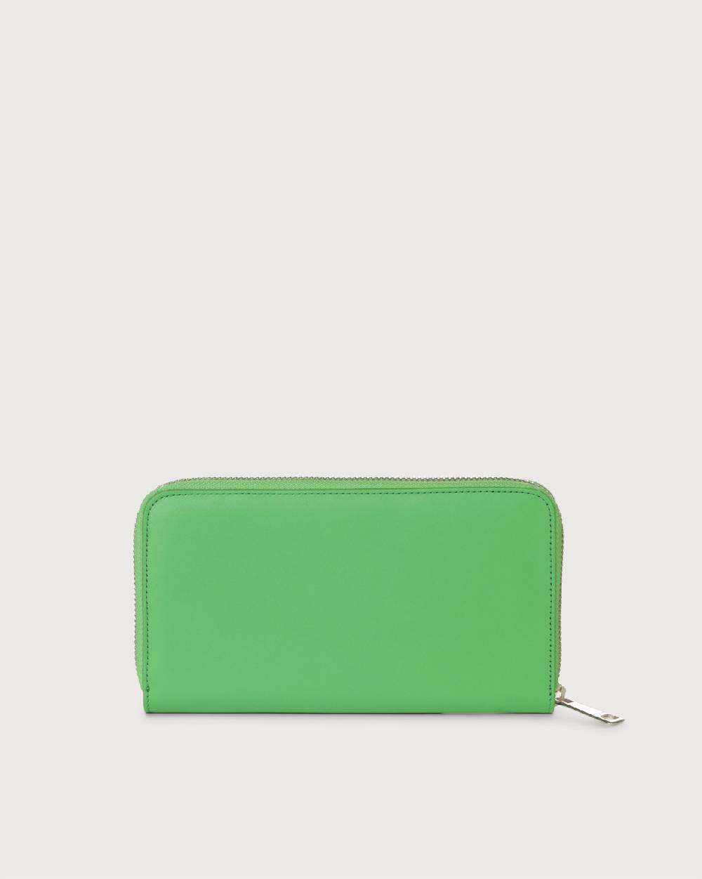 Orciani Portafoglio grande Liberty in pelle con zip Pezzi Unici