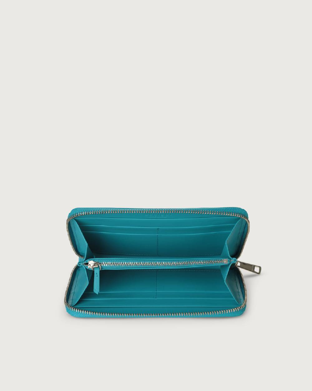 Orciani Portafoglio grande Liberty in pelle con zip Qualità Garantita