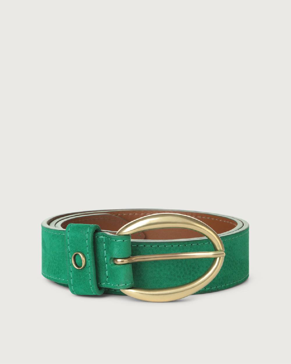Orciani Cintura Nabucco in nubuck con monogram Online