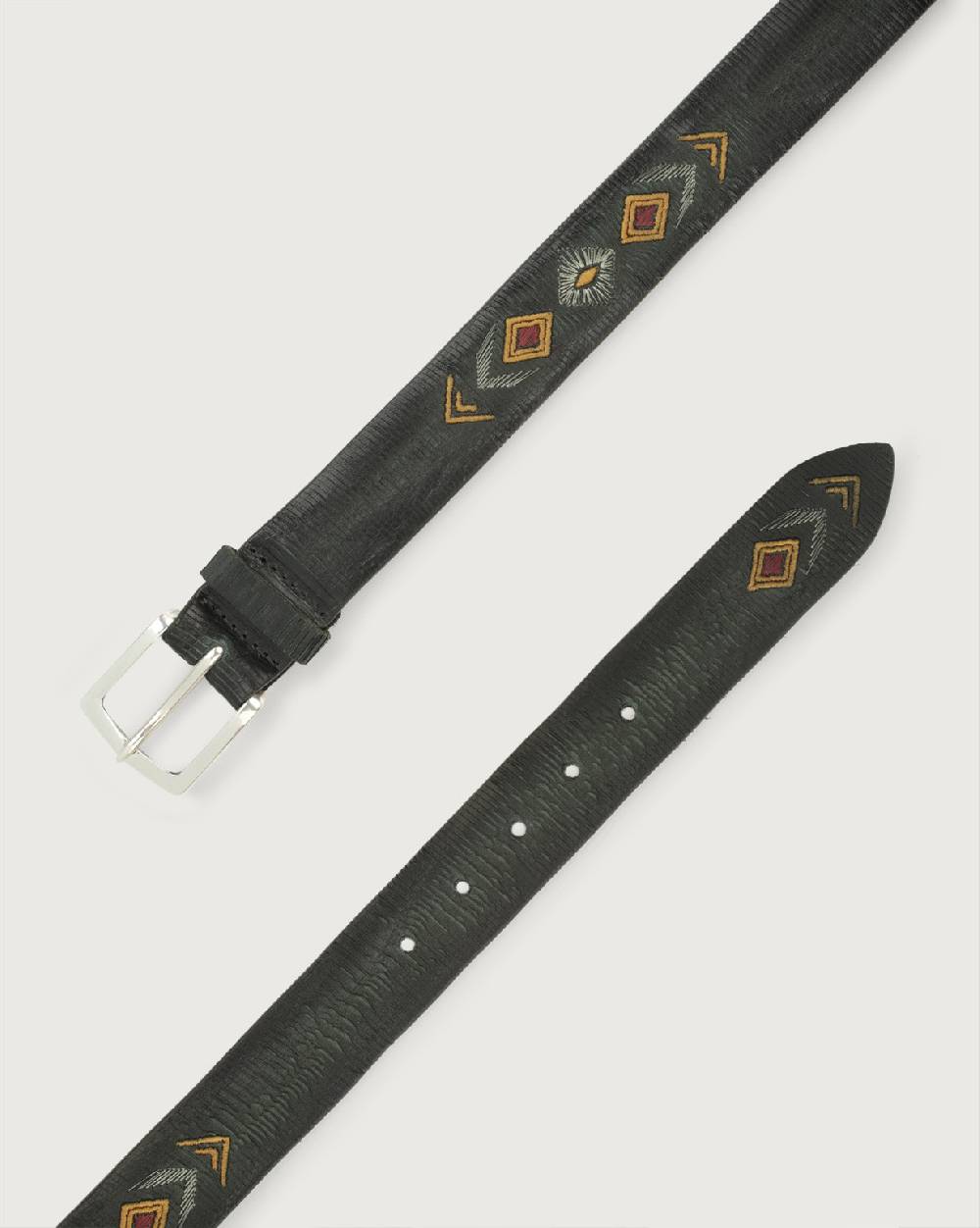 Orciani Cintura Blade Lakota in cuoio Vendita Calda