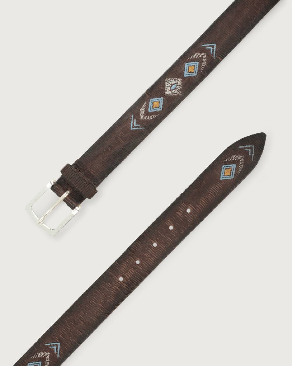 Orciani Cintura Blade Lakota in cuoio In Saldo