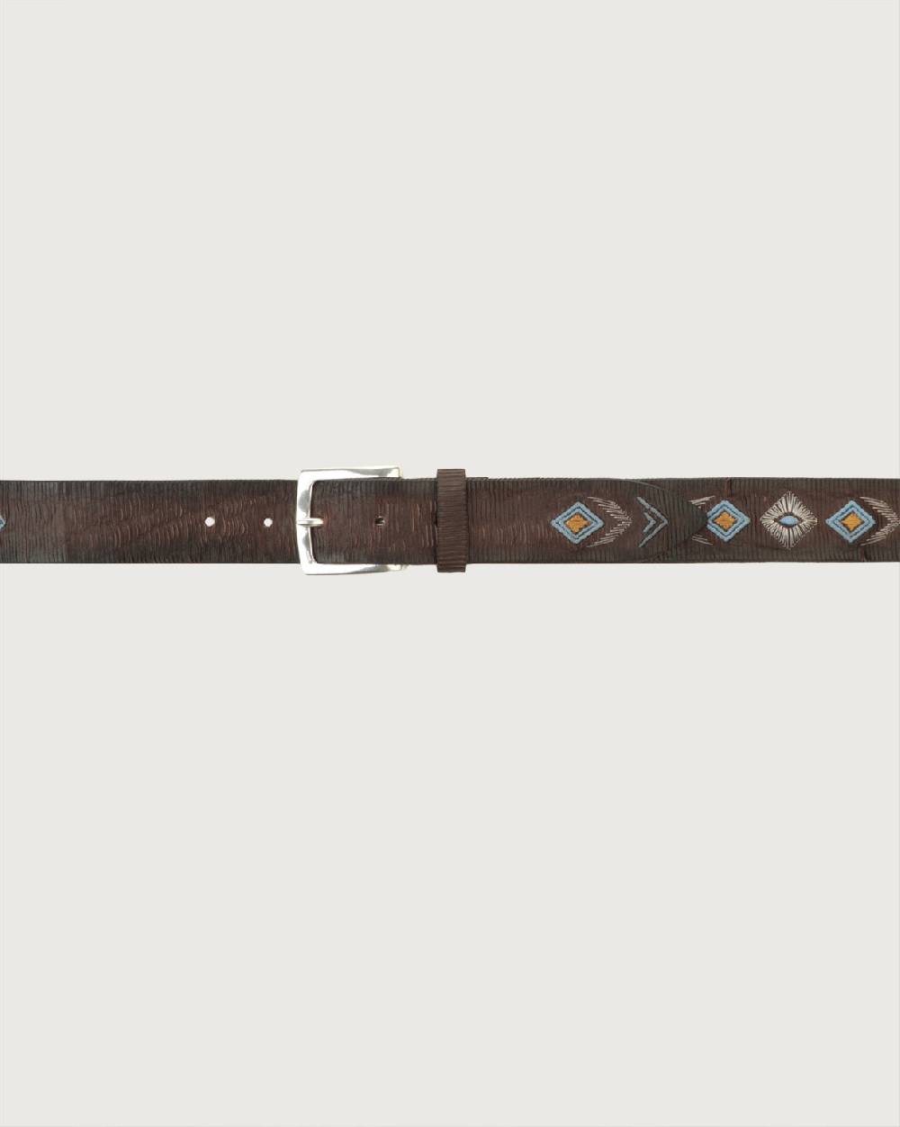 Orciani Cintura Blade Lakota in cuoio In Saldo