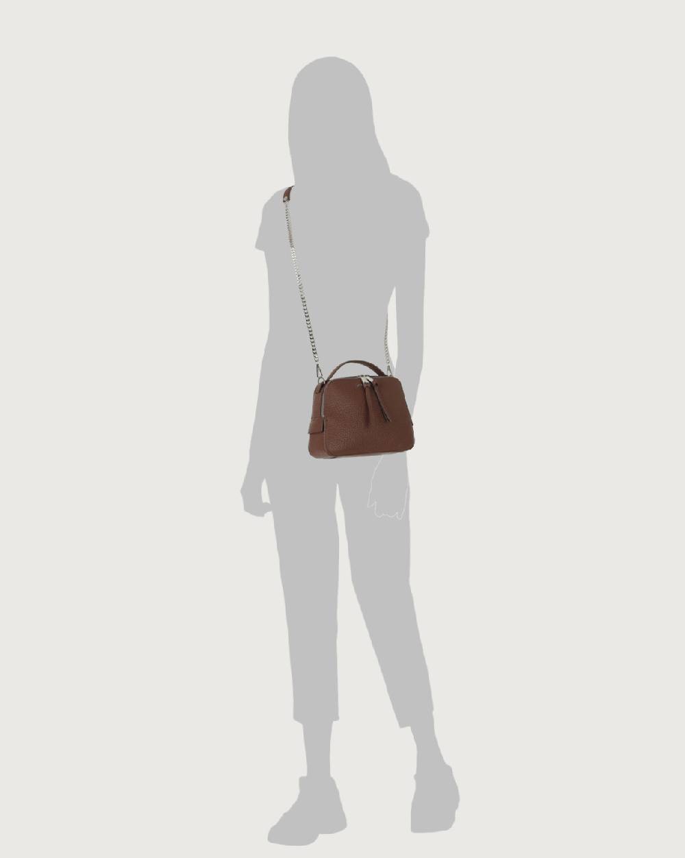 Orciani Mini Bag Chéri Soft in pelle a mano con tracolla Soddisfazione Garantita