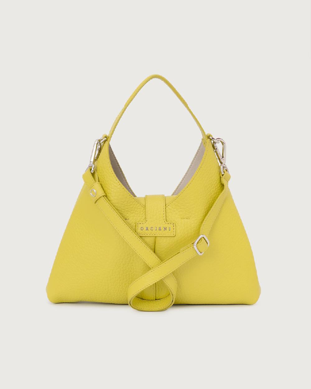 Orciani Borsa a mano Vita Soft piccola in pelle con tracolla Qualità Garantita