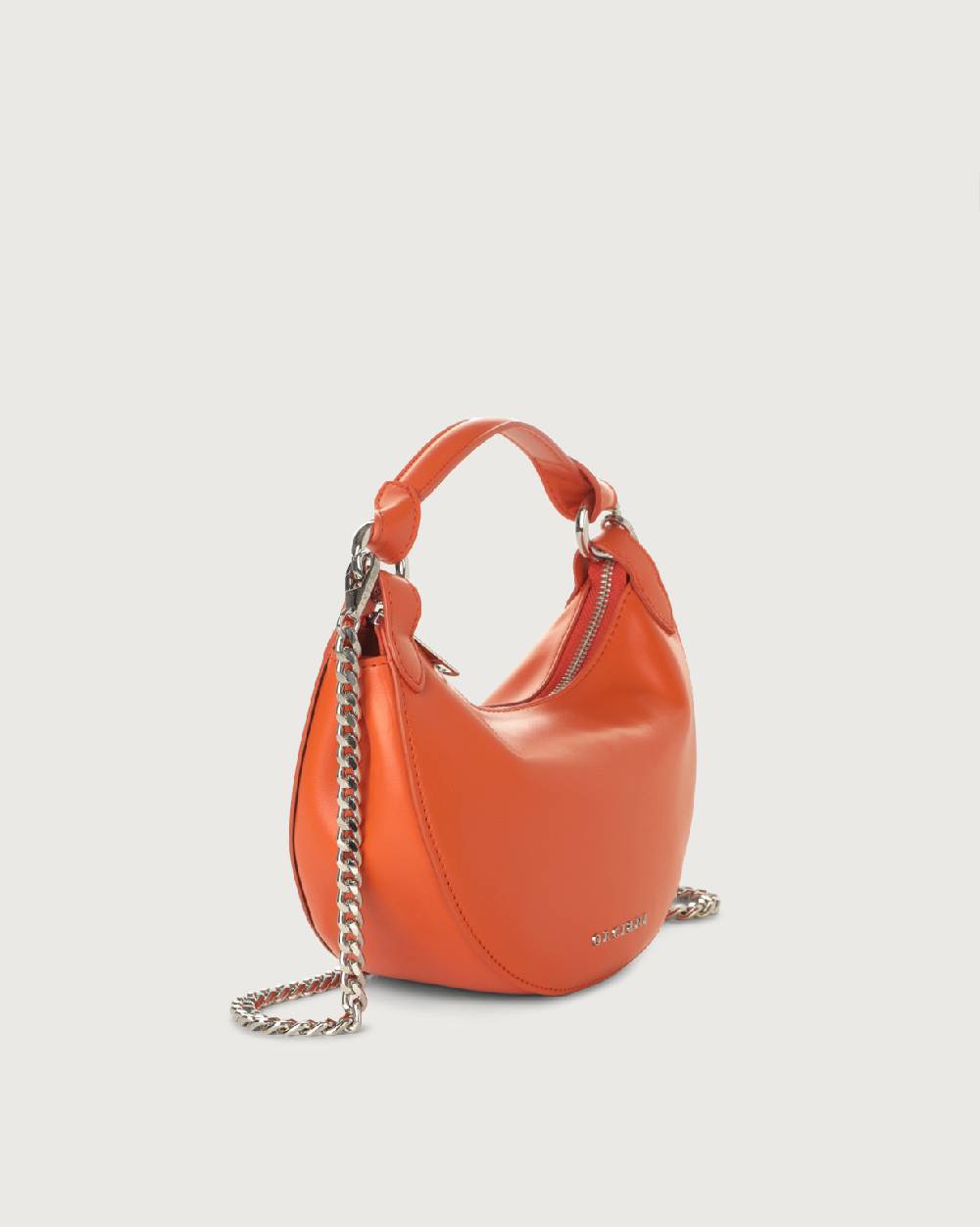Orciani Mini Bag Dumpling Vanity in pelle con tracolla Acquista Ora