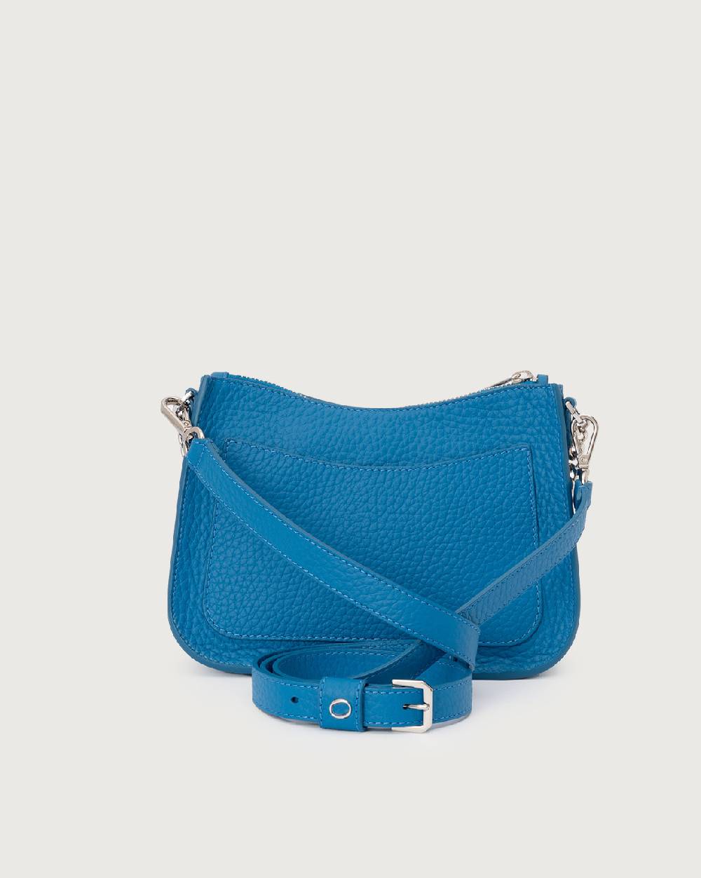 Orciani Borsa crossbody mini New Moon Soft in pelle martellata Convenienza