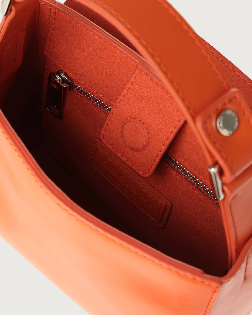 Orciani Borsa Sveva Vanity Mini a mano in pelle con tracolla Economico