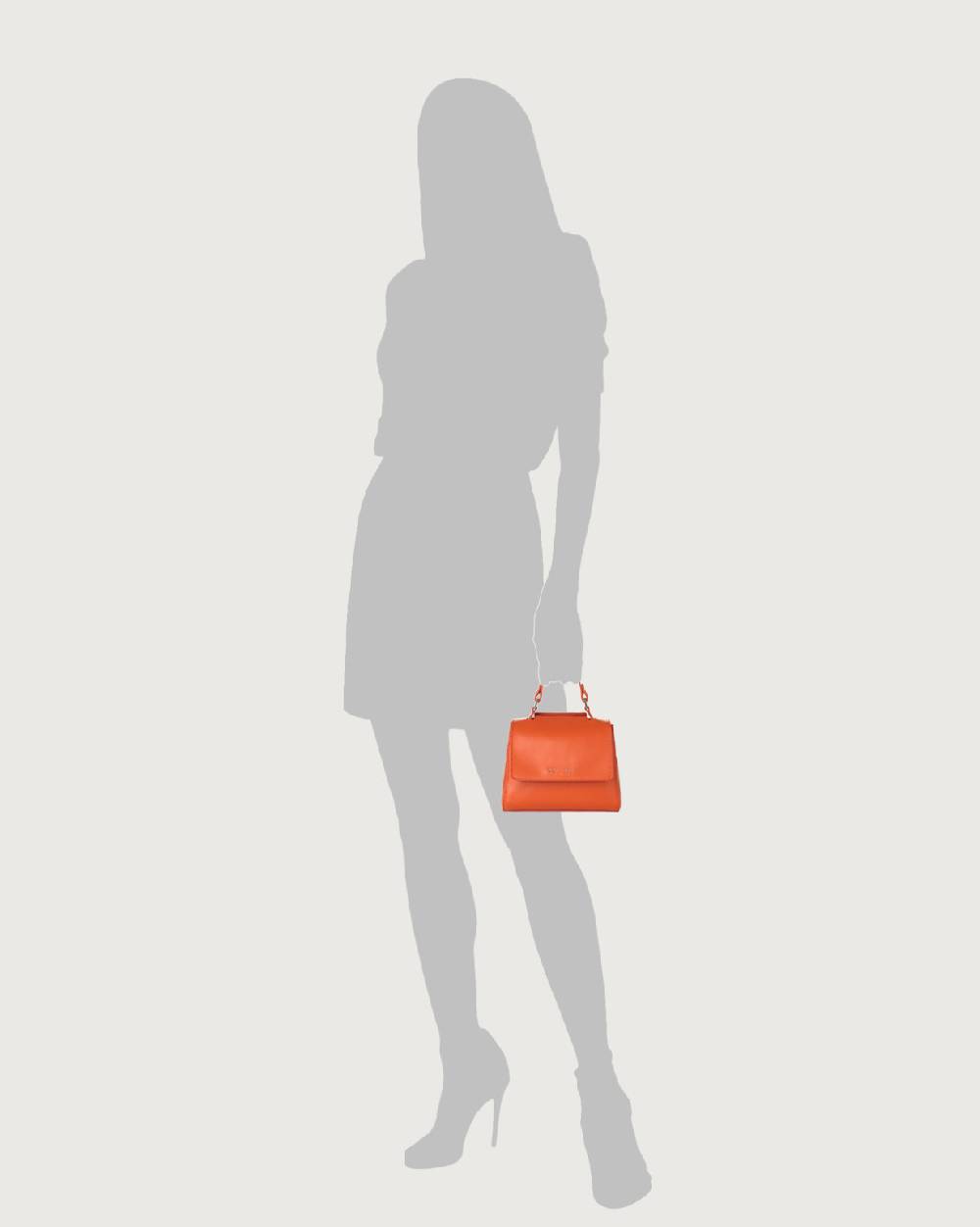 Orciani Borsa Sveva Vanity Mini a mano in pelle con tracolla Economico