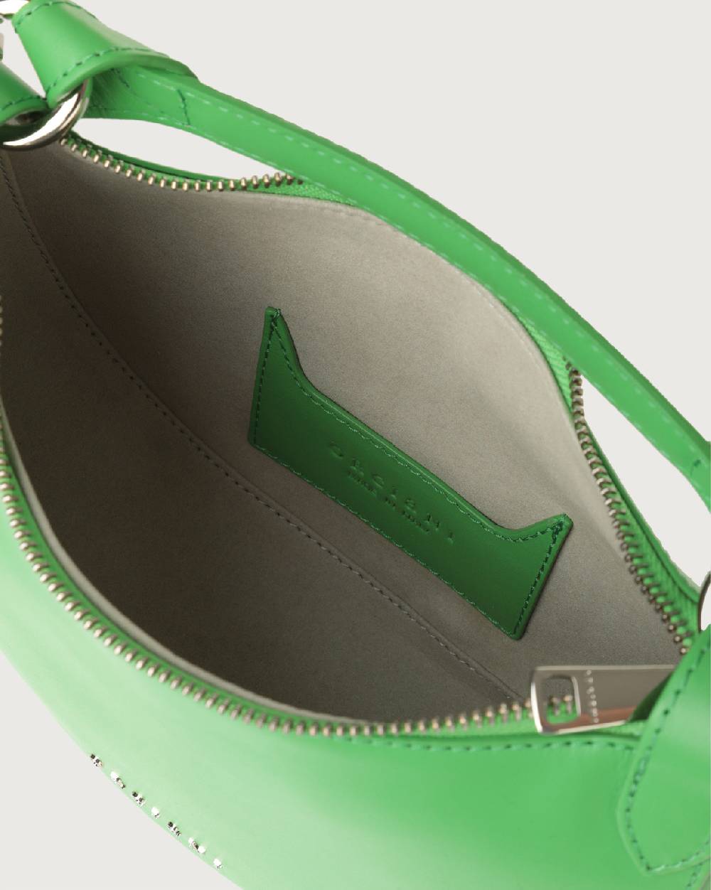 Orciani Mini Bag Dumpling Vanity in pelle con tracolla Outlet