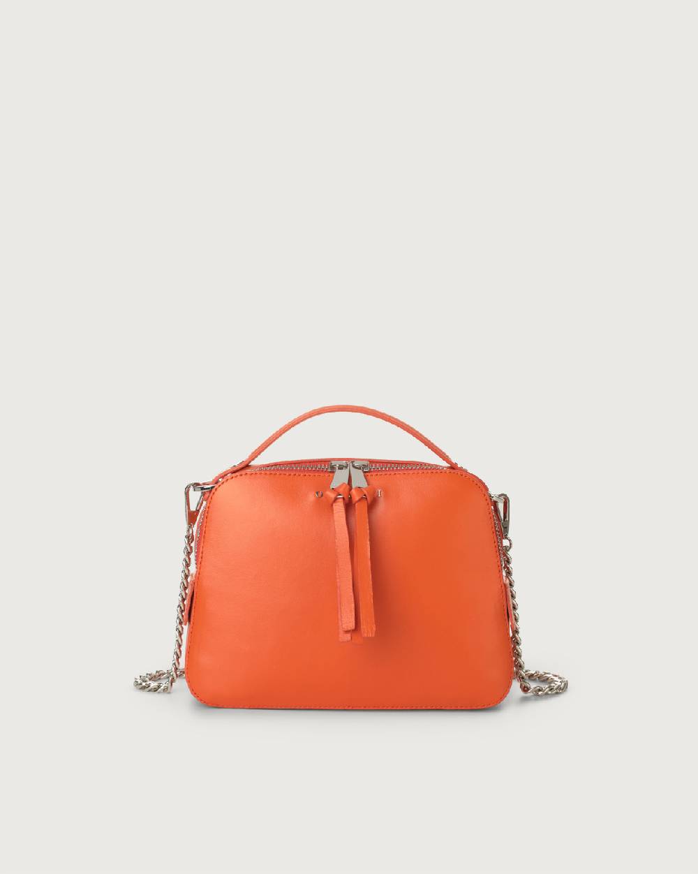 Orciani Mini Bag Chéri Vanity in pelle a mano con tracolla In Vendita