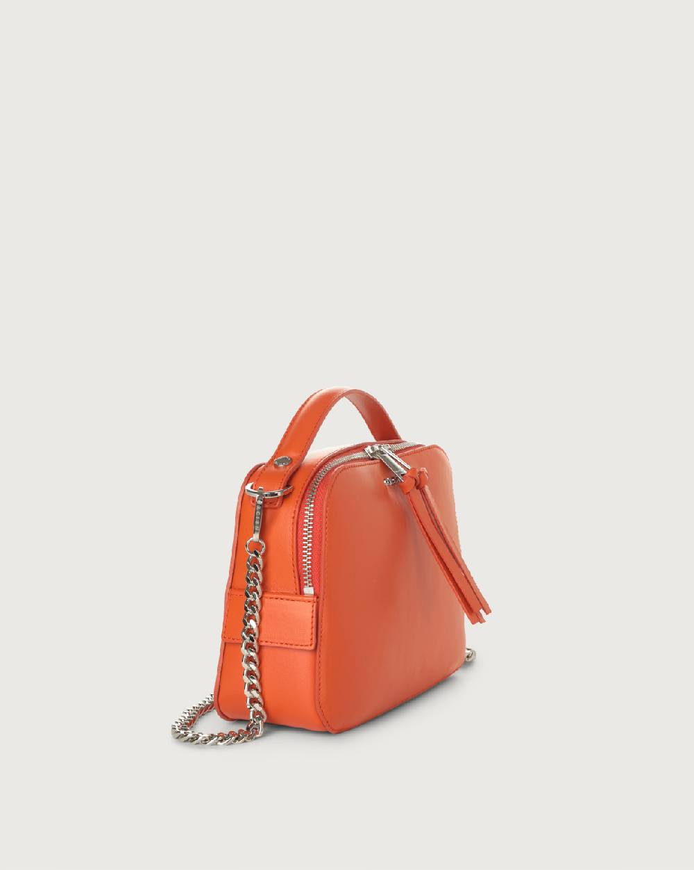 Orciani Mini Bag Chéri Vanity in pelle a mano con tracolla In Vendita