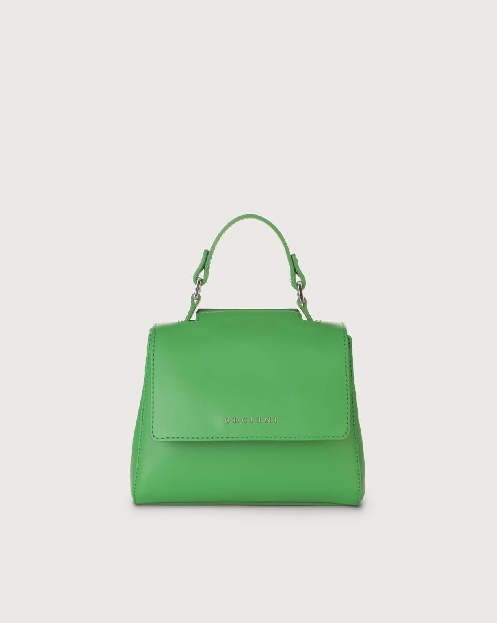Orciani Borsa Sveva Vanity Mini a mano in pelle con tracolla Saldi