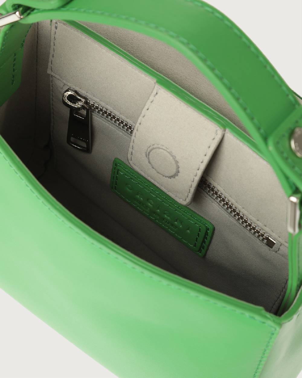 Orciani Borsa Sveva Vanity Mini a mano in pelle con tracolla Saldi