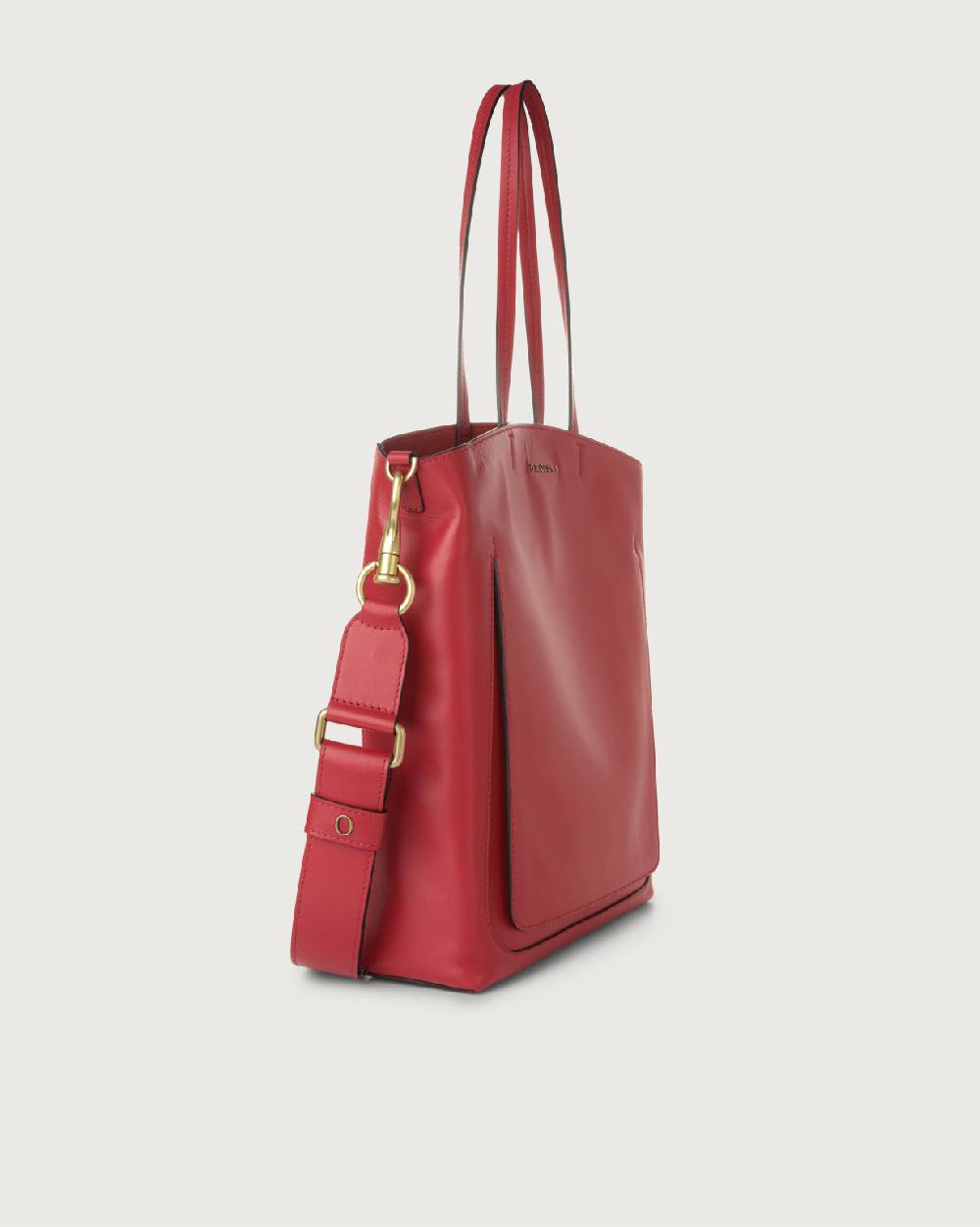 Orciani Shopping media Vulona M Couture in pelle Saldi Di Fabbrica