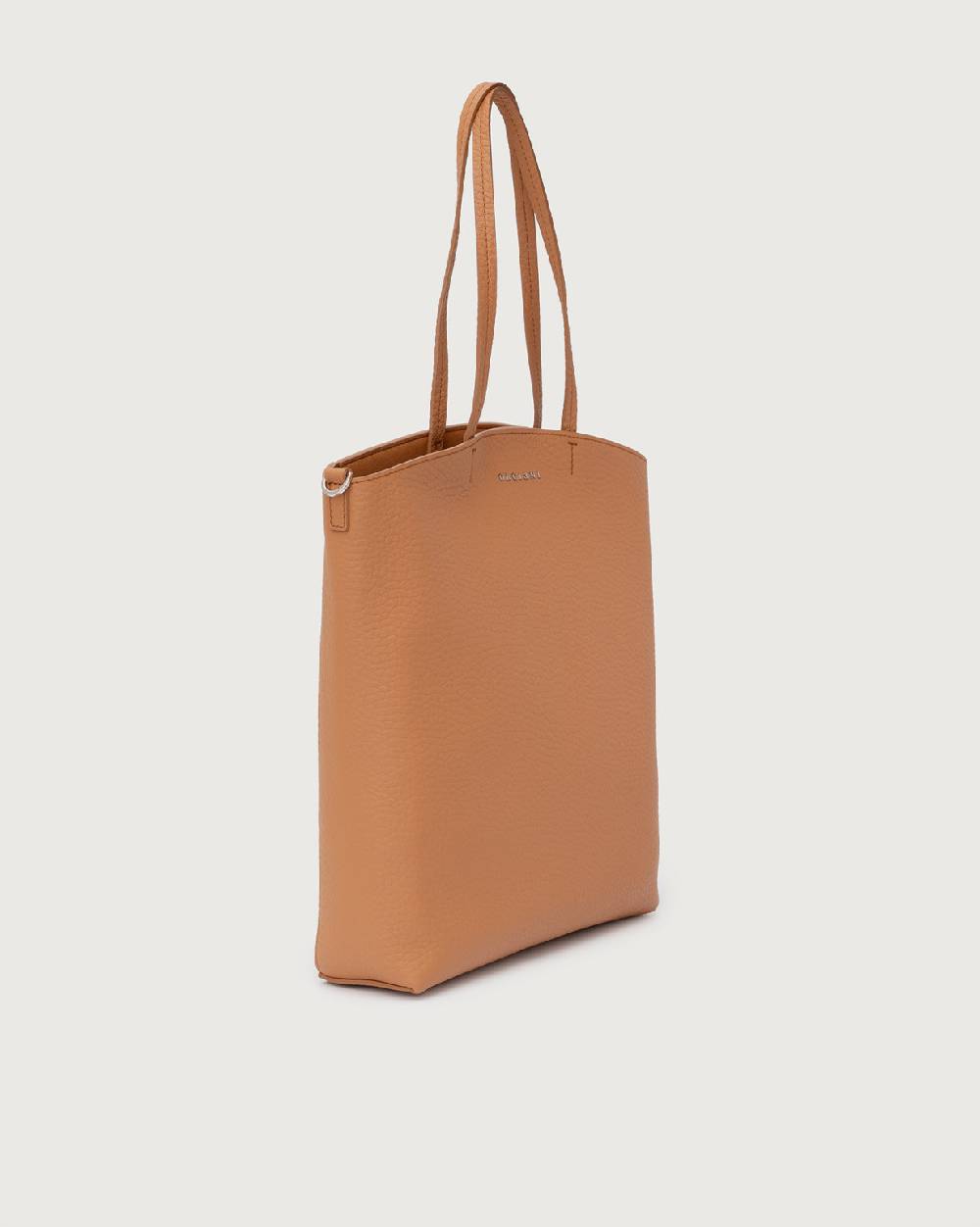 Orciani Shopper media Ladylike M Soft in pelle In Saldo