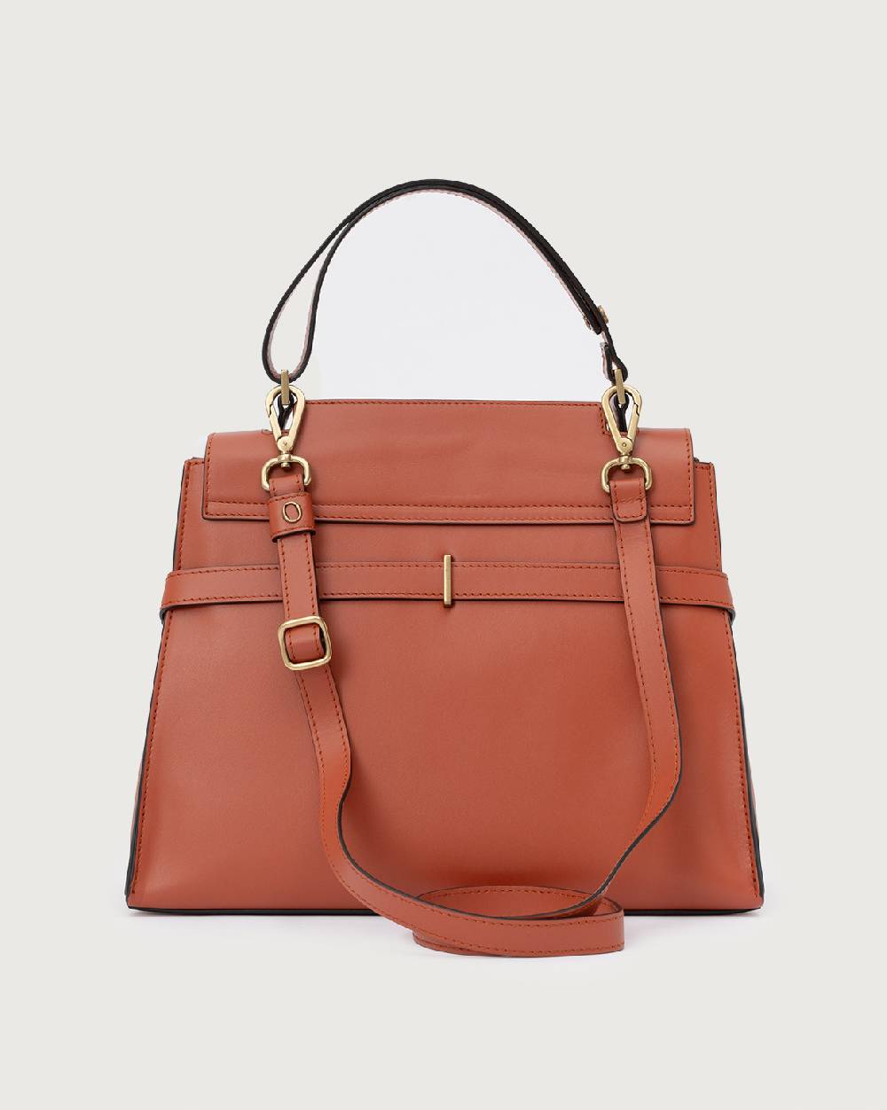 Orciani Borsa Sveva Couture Media a spalla in pelle con tracolla 2025