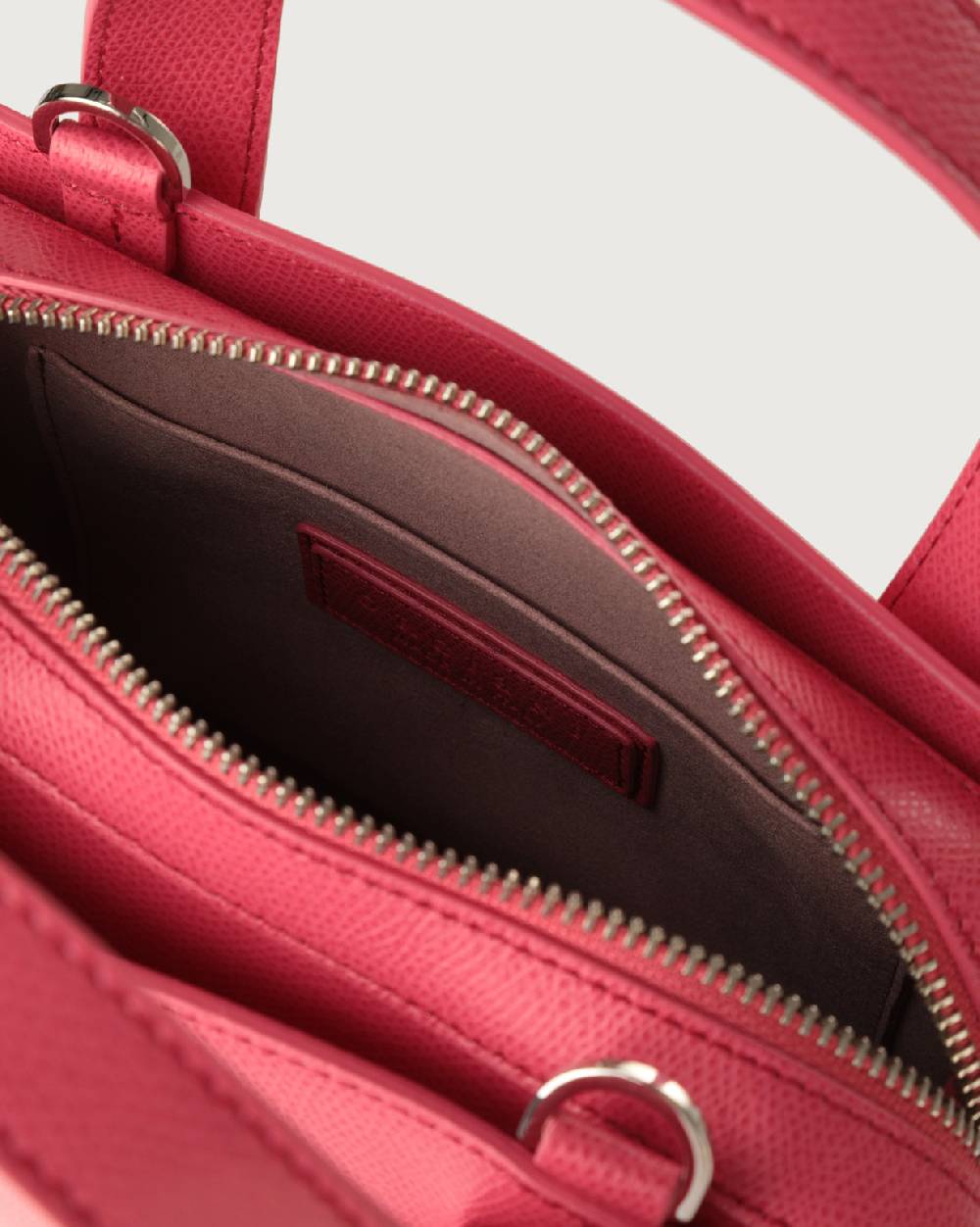 Orciani Borsa a mano piccola Posh S Premium in pelle 2025