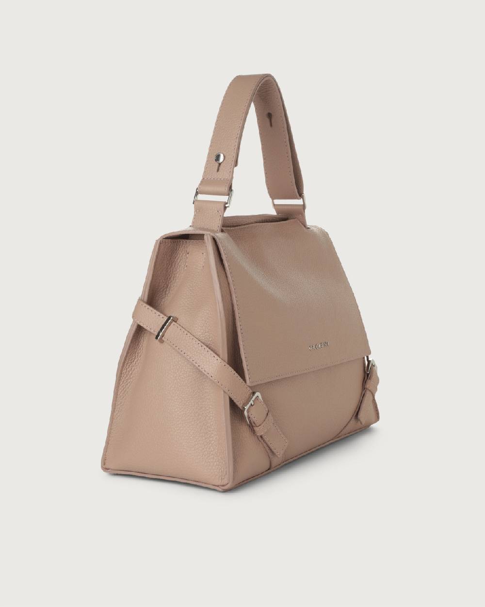 Orciani Borsa Sveva Sense Media a spalla in pelle con tracolla Qualità