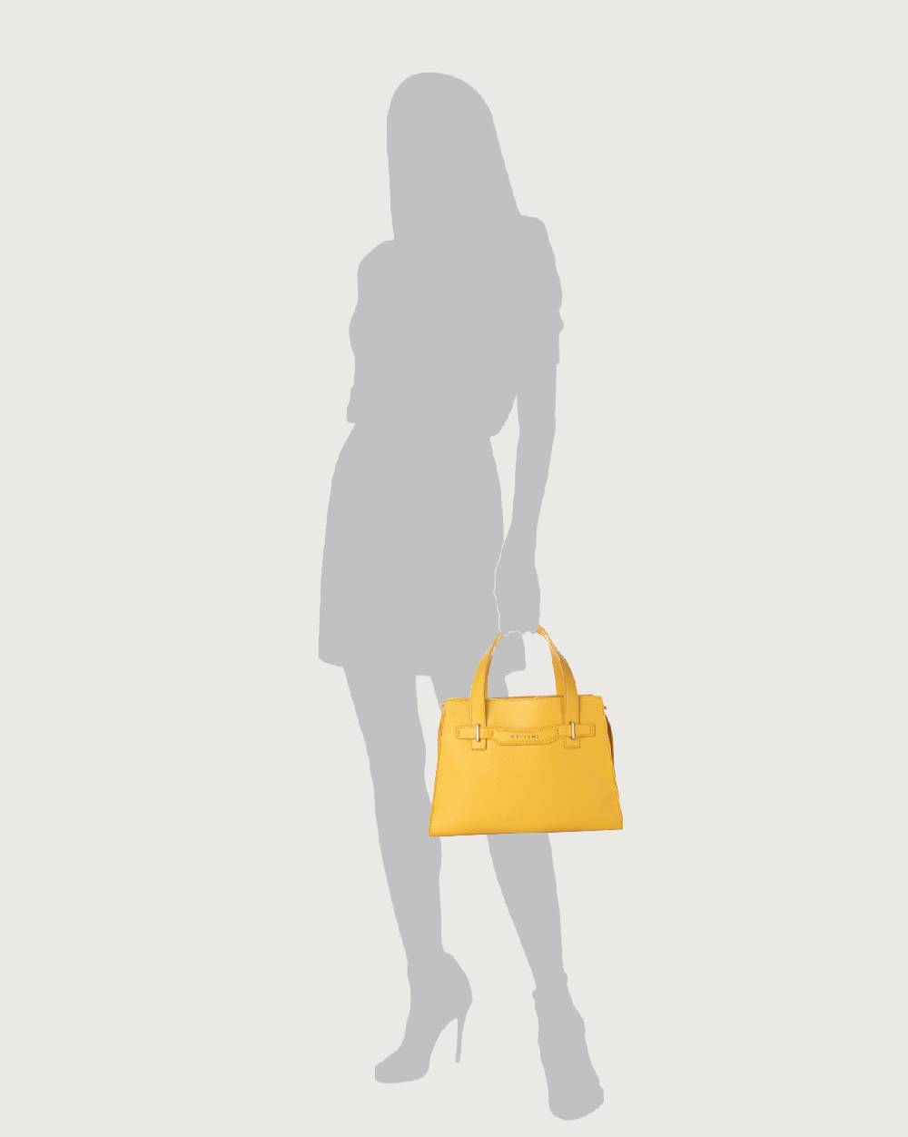 Orciani Borsa a mano POSH Medium Premium in pelle con tracolla Soddisfazione Garantita