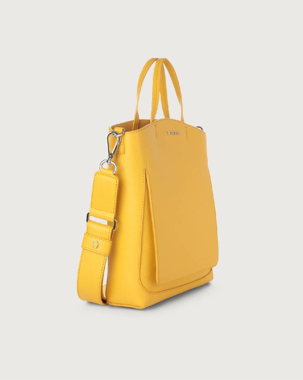Orciani Shopper piccola Vulona S Premium in pelle Qualità Garantita