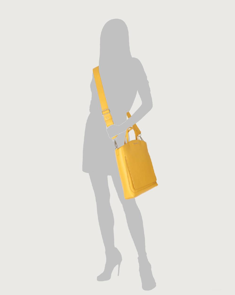 Orciani Shopper piccola Vulona S Premium in pelle Qualità Garantita