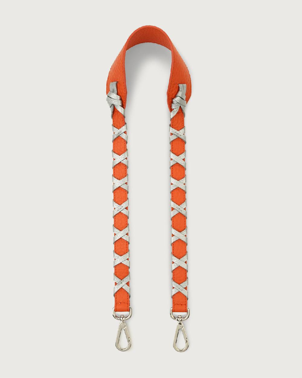 Orciani Tracolla Soft in pelle con intreccio Offerte