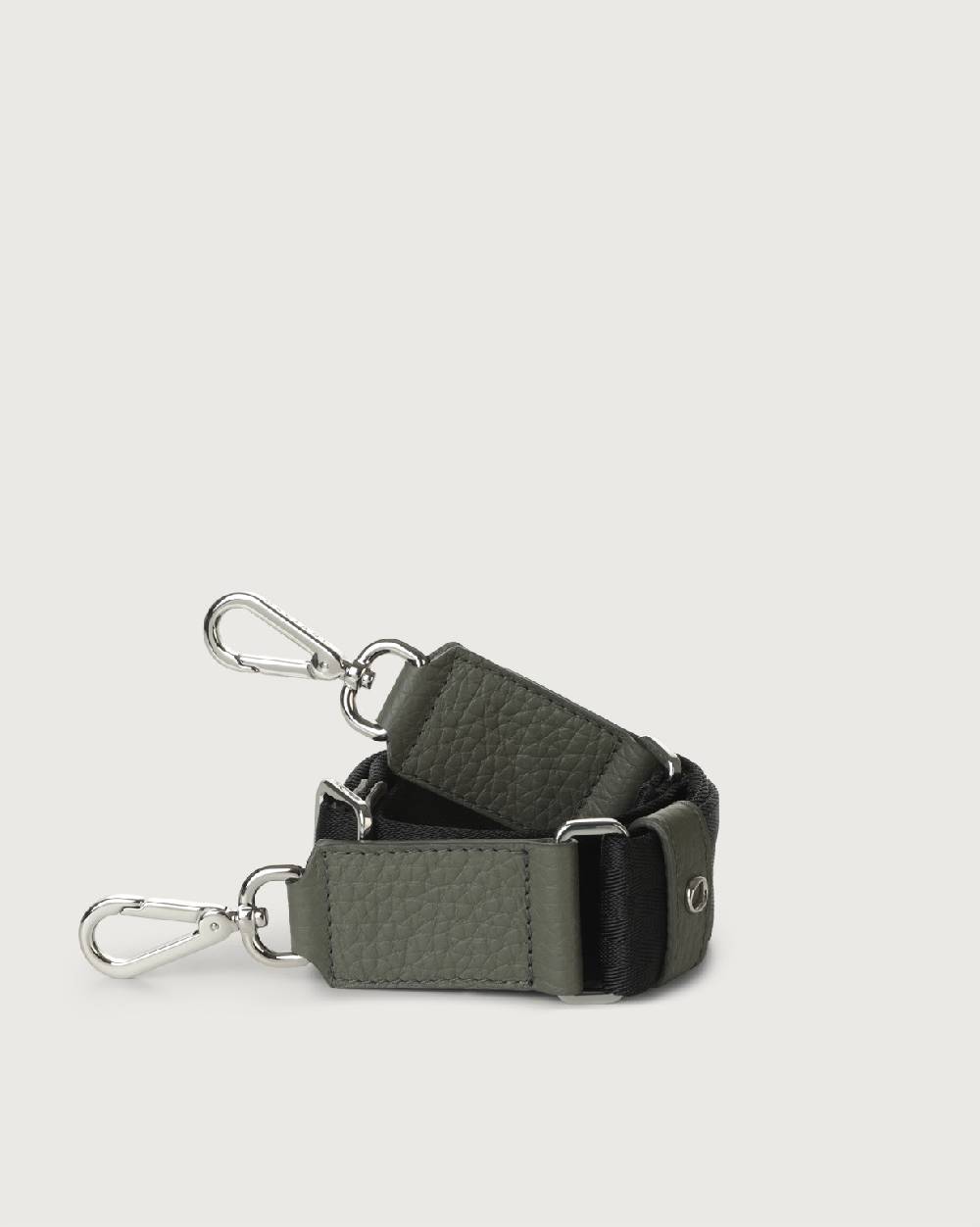 Orciani Tracolla Soft in tessuto e pelle Moda
