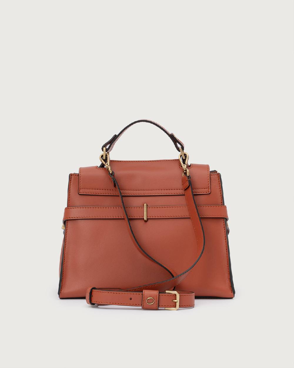 Orciani Borsa Sveva Couture Piccola in pelle con tracolla Italy