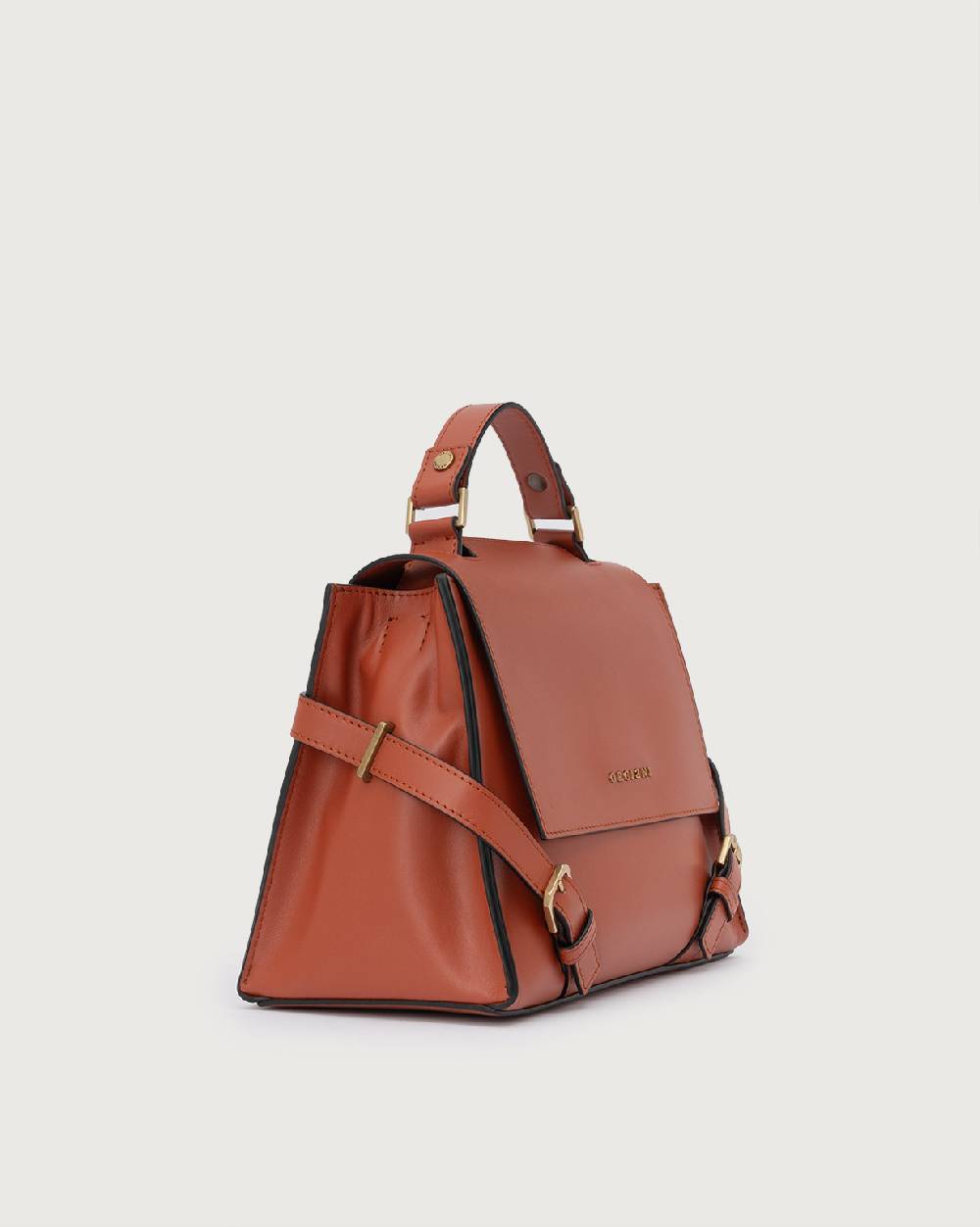 Orciani Borsa Sveva Couture Piccola in pelle con tracolla Italy