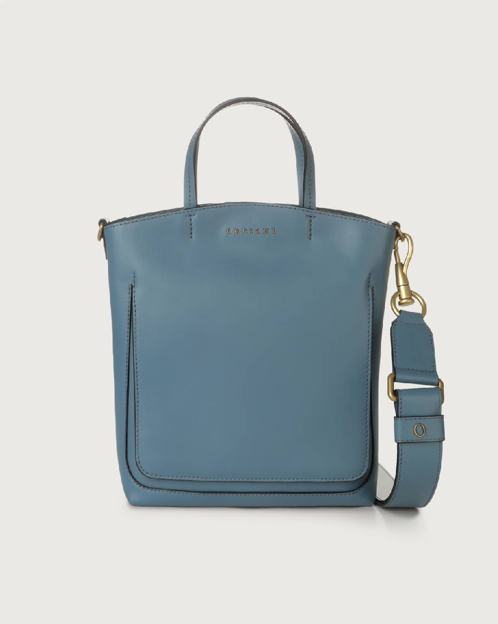 Orciani Shopper piccola Vulona S Couture in pelle Italia