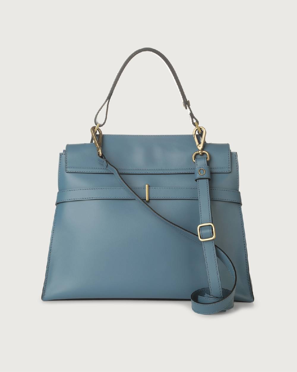 Orciani Borsa Sveva Couture Media a spalla in pelle con tracolla 2025