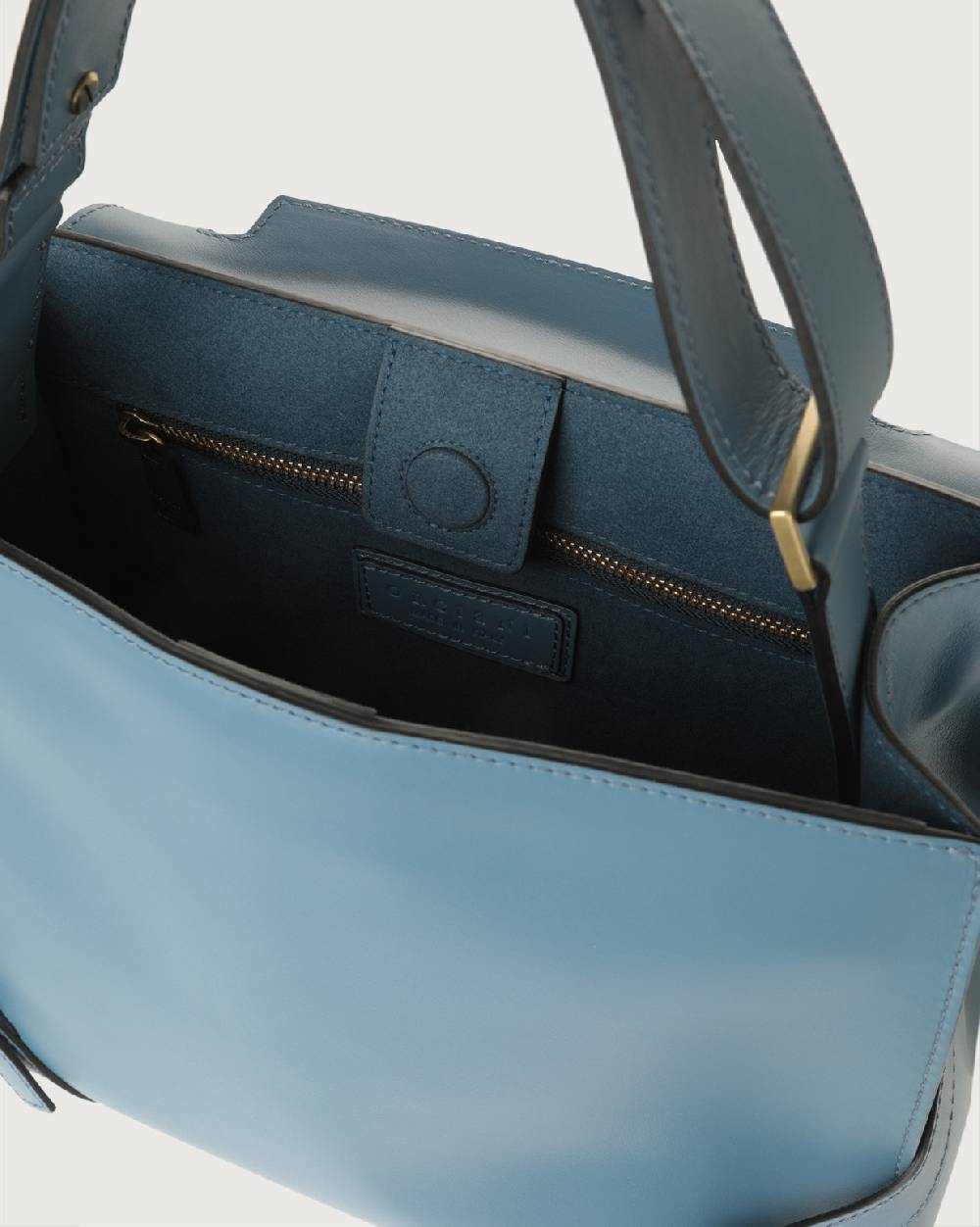 Orciani Borsa Sveva Couture Media a spalla in pelle con tracolla 2025
