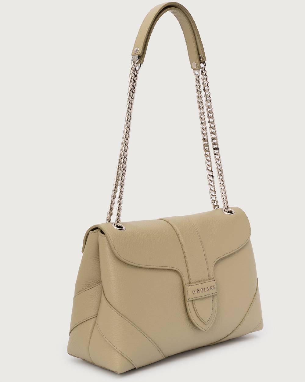 Orciani Borsa a spalla Alma M Sense in pelle Spedizione Gratuita