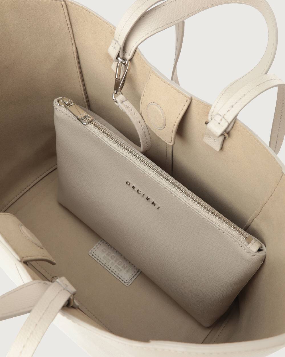 Orciani Shopper Vulona Premium in pelle Qualità Garantita