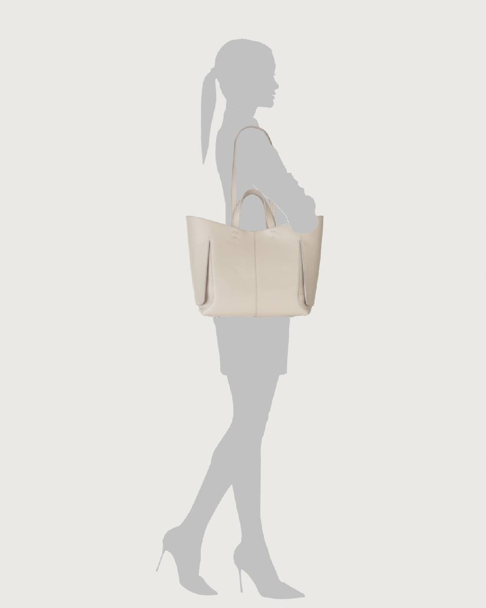Orciani Shopper Vulona Premium in pelle Qualità Garantita