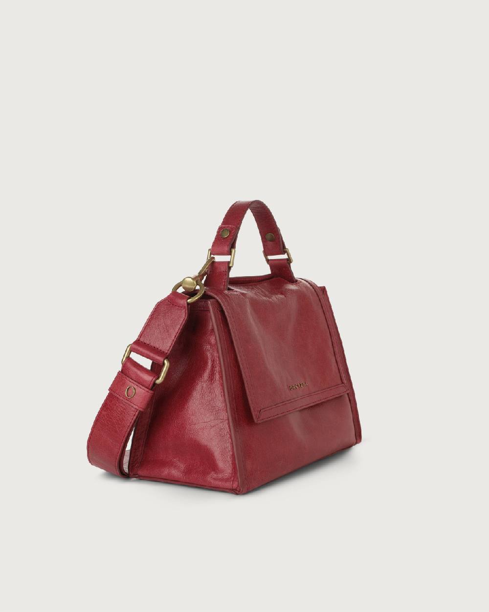 Orciani Borsa Sveva Notturno piccola in pelle con tracolla Acquista Ora