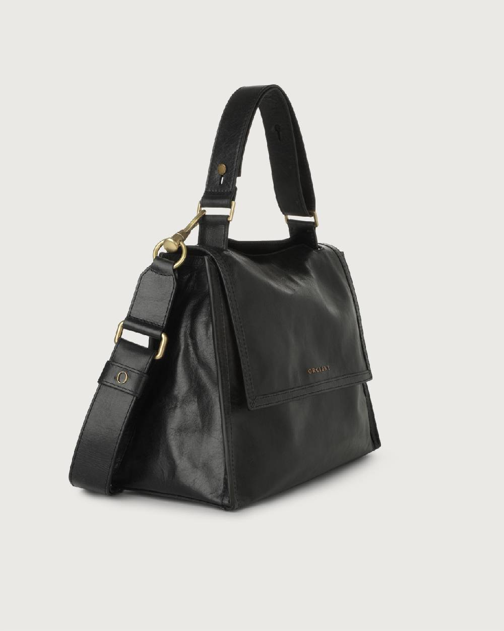 Orciani Borsa Sveva Notturno Media in pelle con tracolla Promozione Limitata