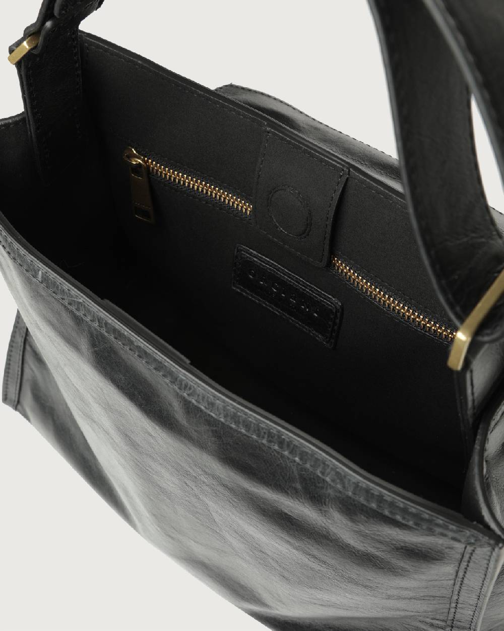 Orciani Borsa Sveva Notturno Media in pelle con tracolla Promozione Limitata